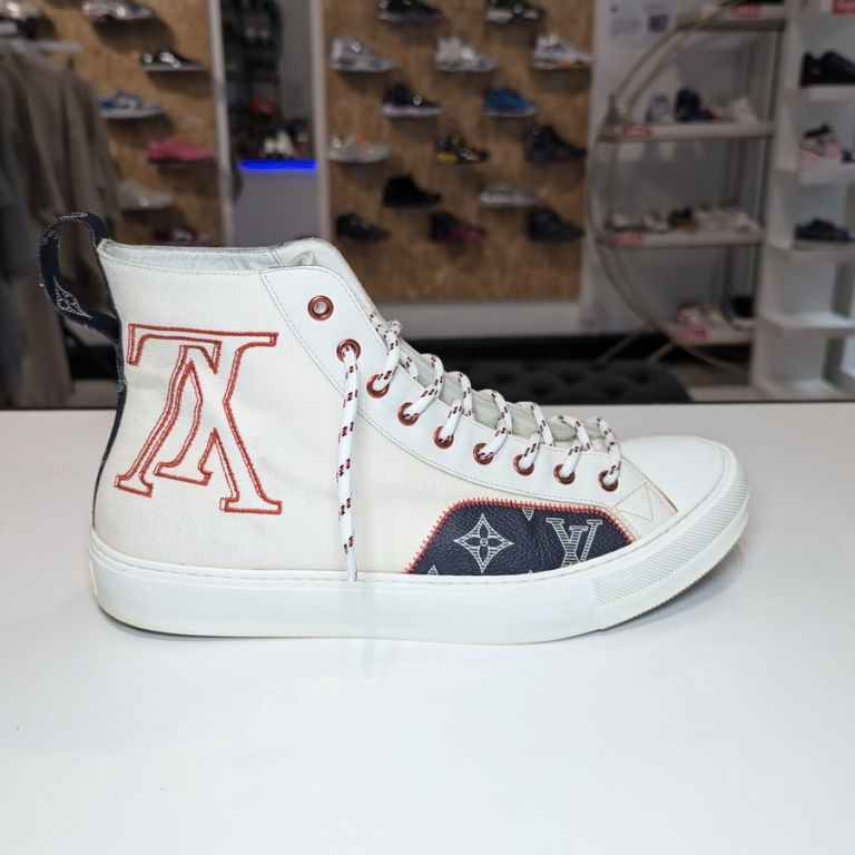 Louis Vuitton trainer after cleaning